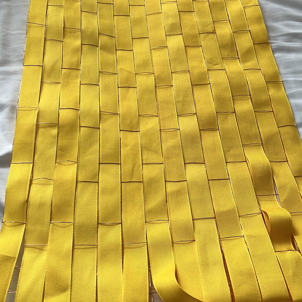 Ribbon Eco - Biodegradable/25mm width x 20 Yards /Yellow Brick Road