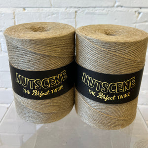 Large Spool Natural Twine Jute String 600 m ; 1 Kilo, 3ply Nutscene ®